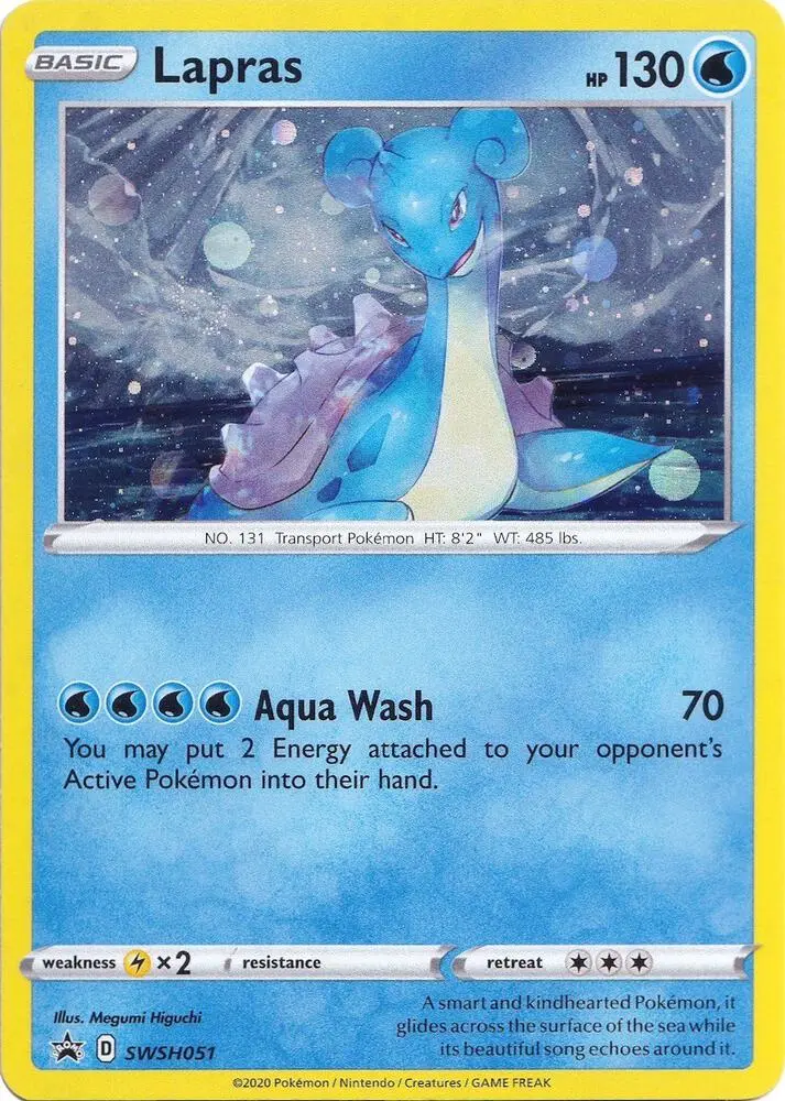 Lapras, SWSH Black Star Promos SWSH051/307