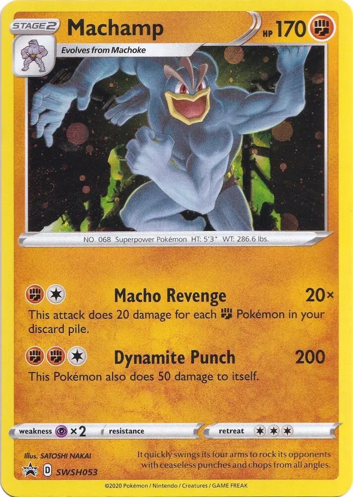 Machamp, SWSH Black Star Promos SWSH053/307