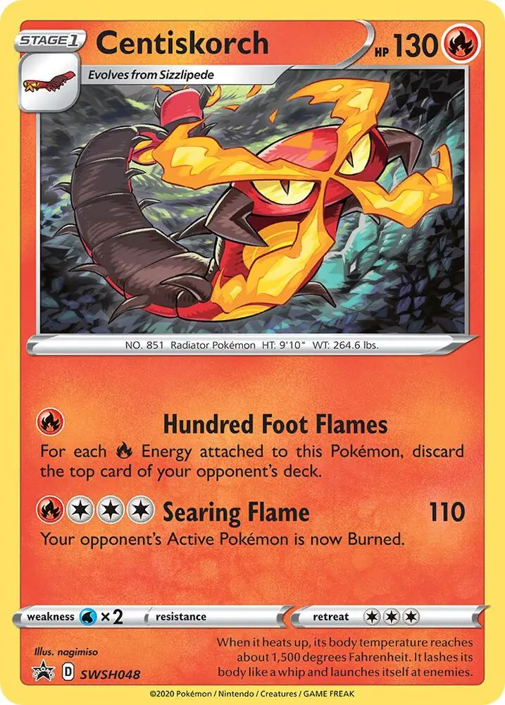 Centiskorch, SWSH Black Star Promos SWSH048/307