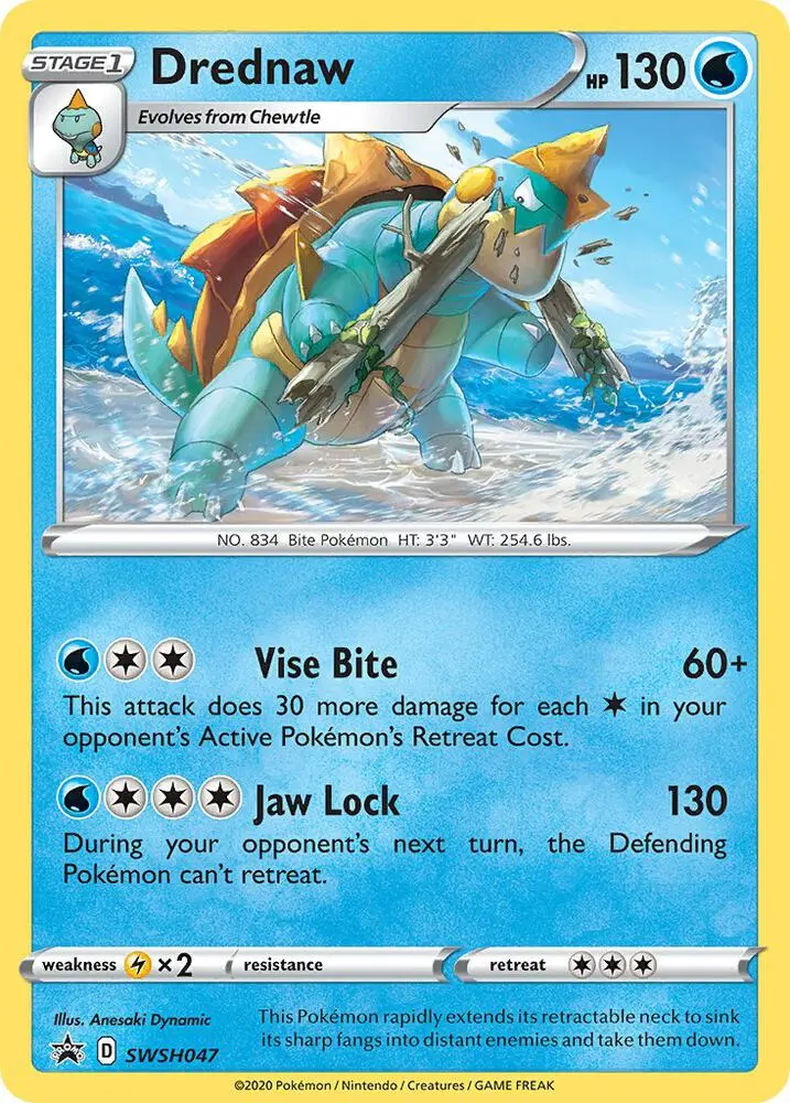 Drednaw, SWSH Black Star Promos SWSH047/307