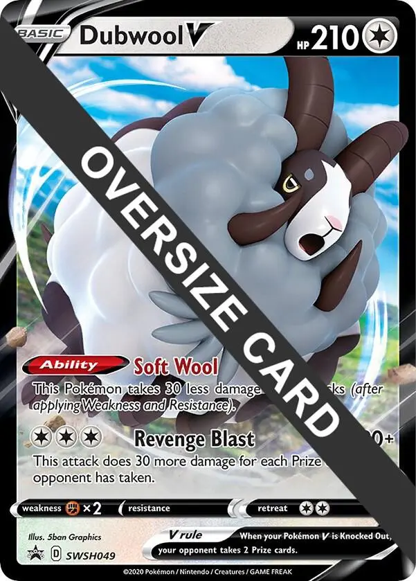 Dubwool V, Jumbo cards SWSH049