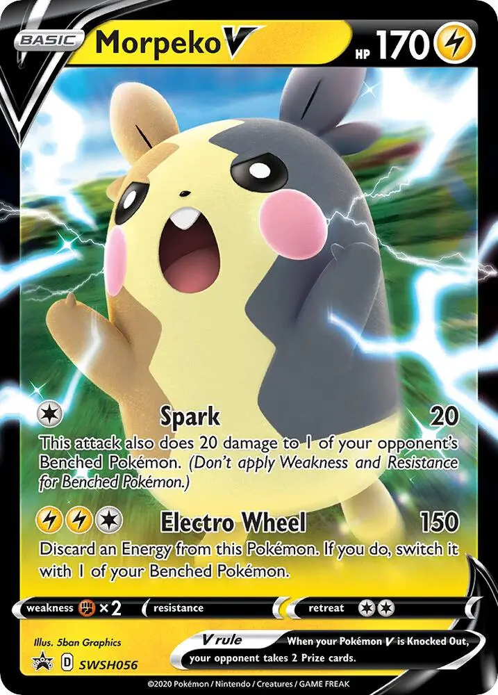 Morpeko V, SWSH Black Star Promos SWSH056/307