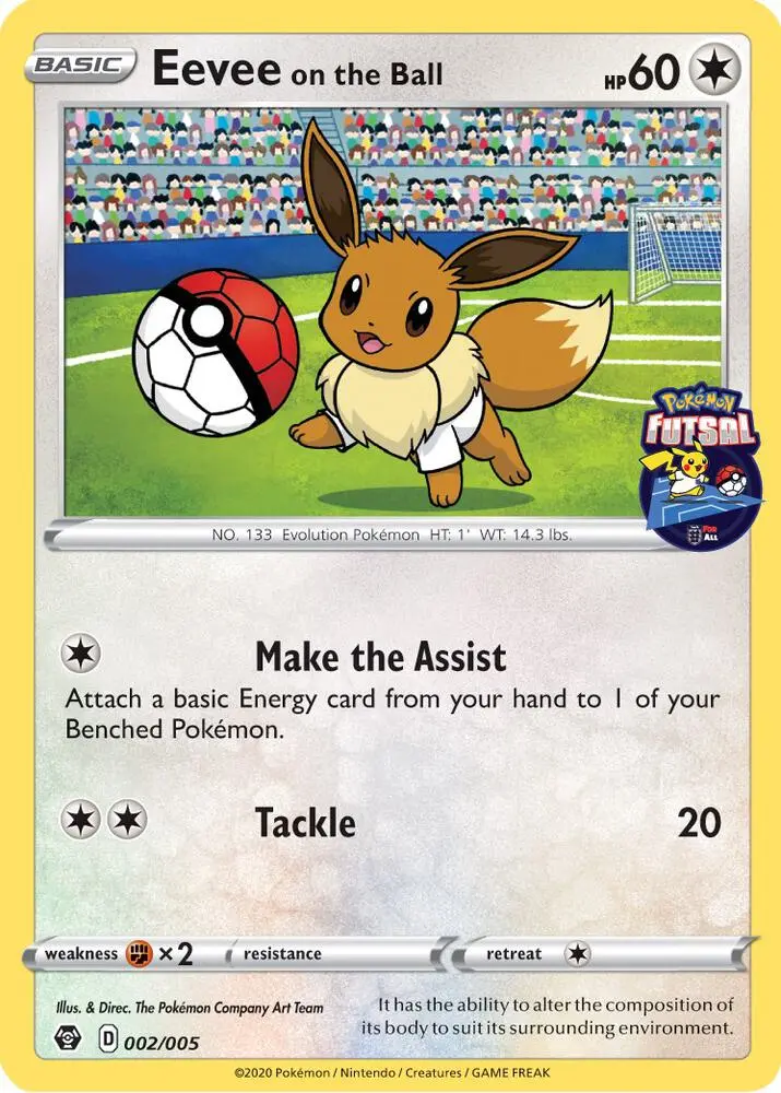 Eevee on the Ball, Miscellaneous Cards & Products 002/005
