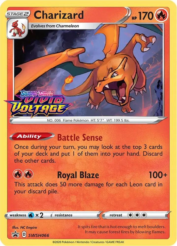 Charizard, SWSH Black Star Promos SWSH066/307