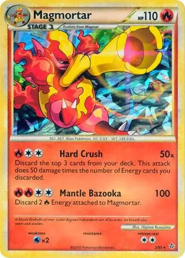 Magmortar, Miscellaneous Cards & Products 002/095