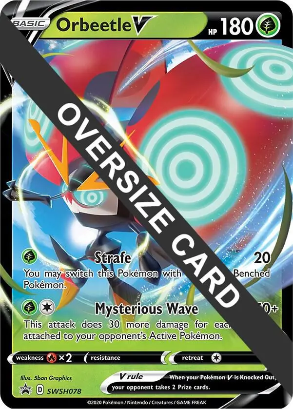 Orbeetle V, Jumbo cards SWSH078