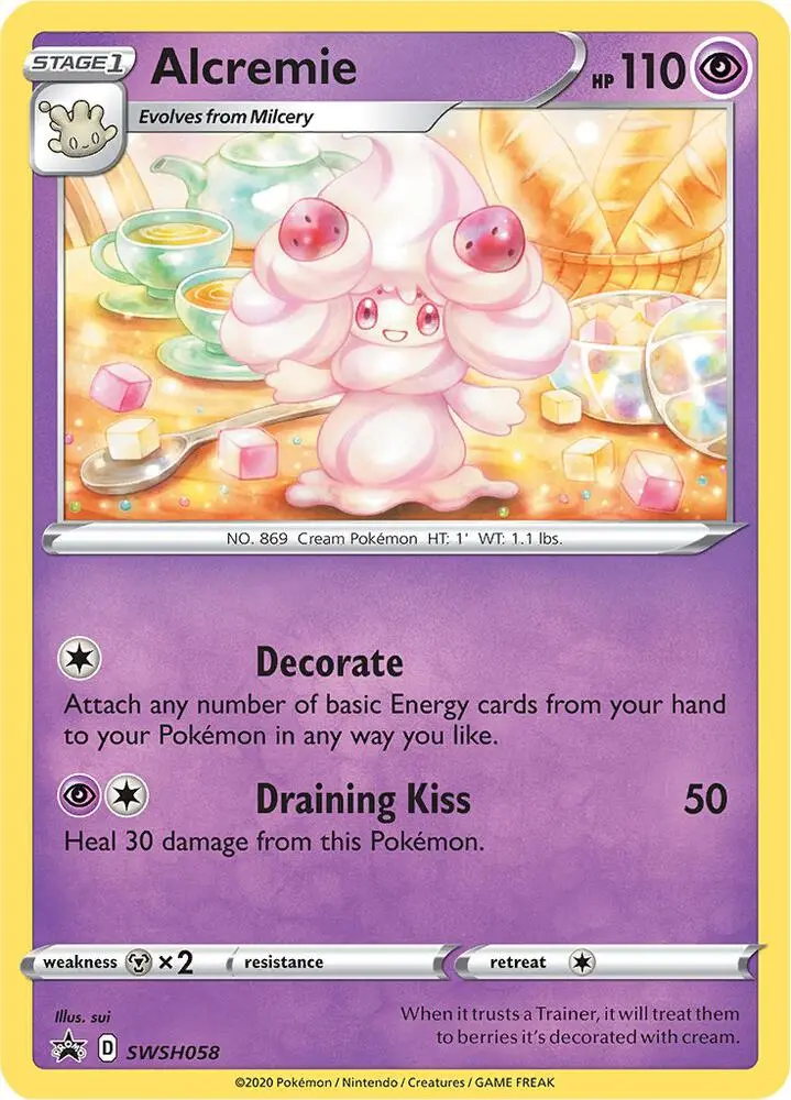 Alcremie, SWSH Black Star Promos SWSH058/307