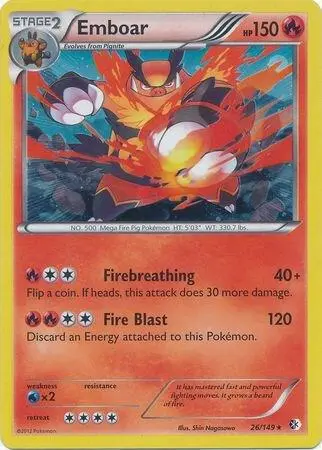 Emboar, Blister Exclusives 026/149