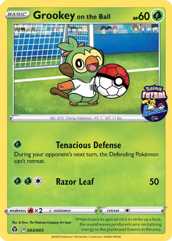 Grookey on the Ball, Miscellaneous Cards & Products 003/005