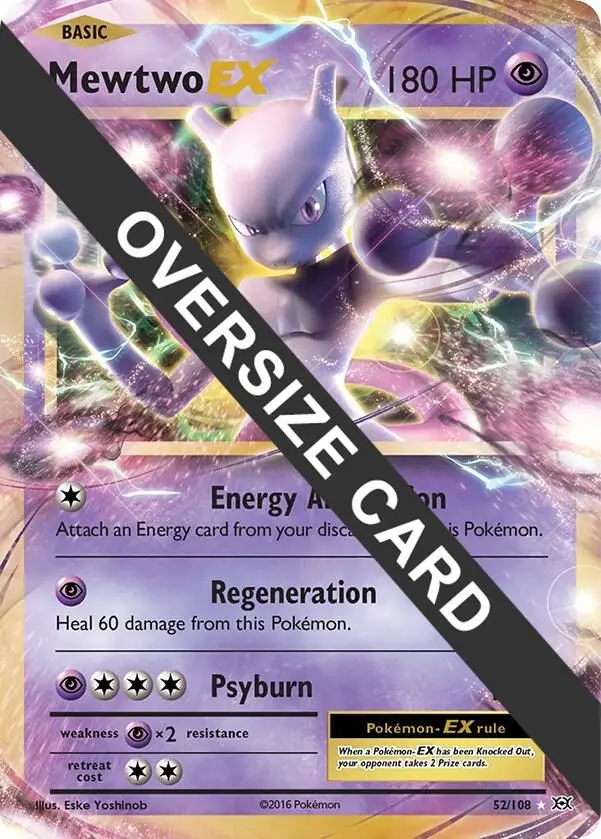 Mewtwo EX, Jumbo cards 054/099