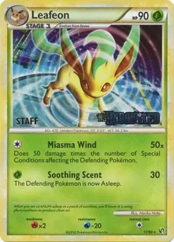 Leafeon, Nintendo Black Star Promos 17/90