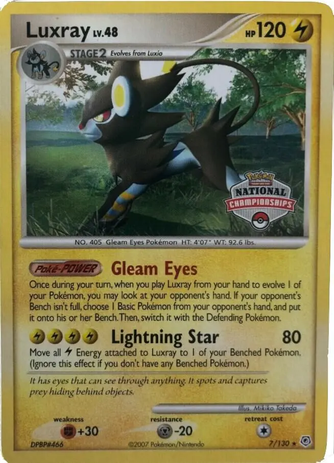 Luxray, League & Championship Cards 007/130