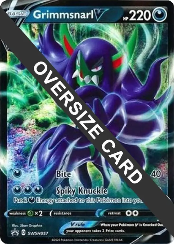 Grimmsnarl V, Jumbo cards SWSH057
