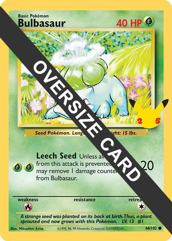 Bulbasaur, First Partner Pack 044/102