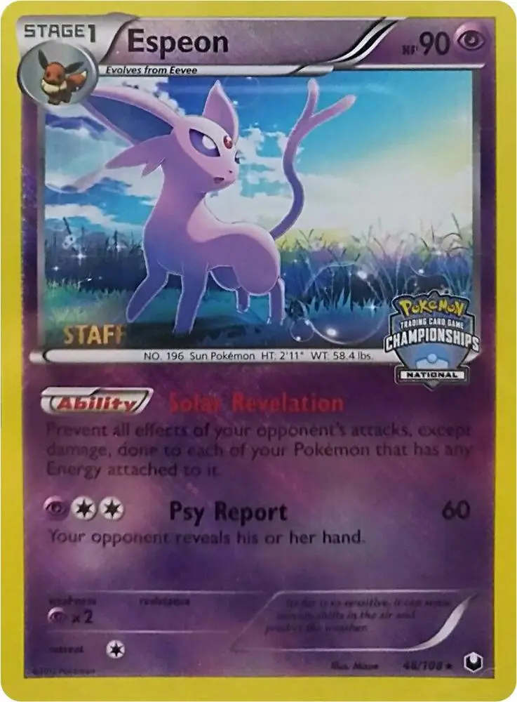 Espeon, League & Championship Cards 048/108
