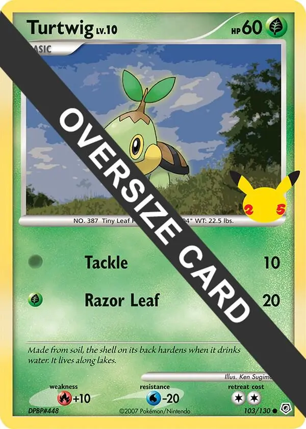 Turtwig, First Partner Pack 103/130