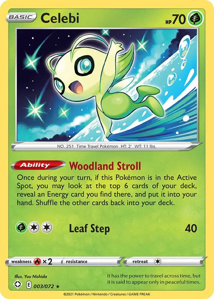 Celebi, Shining Fates 3/72