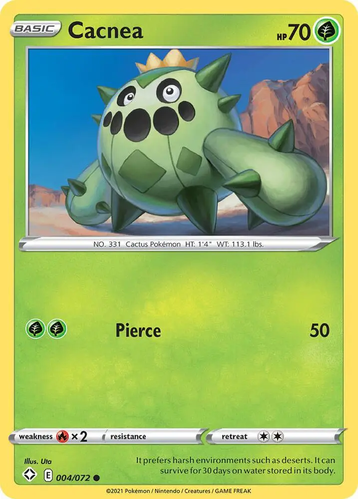 Cacnea, Shining Fates 4/72
