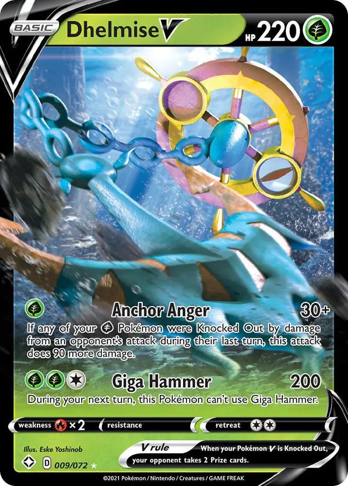 Dhelmise V, Shining Fates 9/72