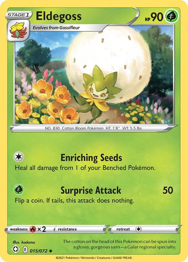 Eldegoss, Shining Fates 15/72
