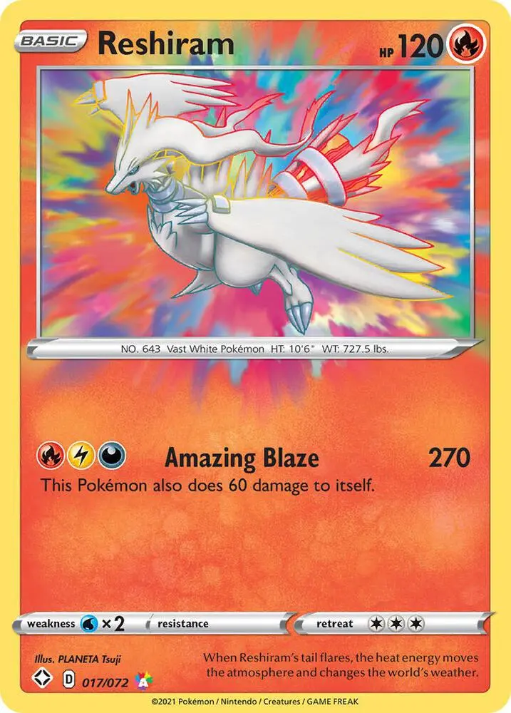 Reshiram, Shining Fates 17/72