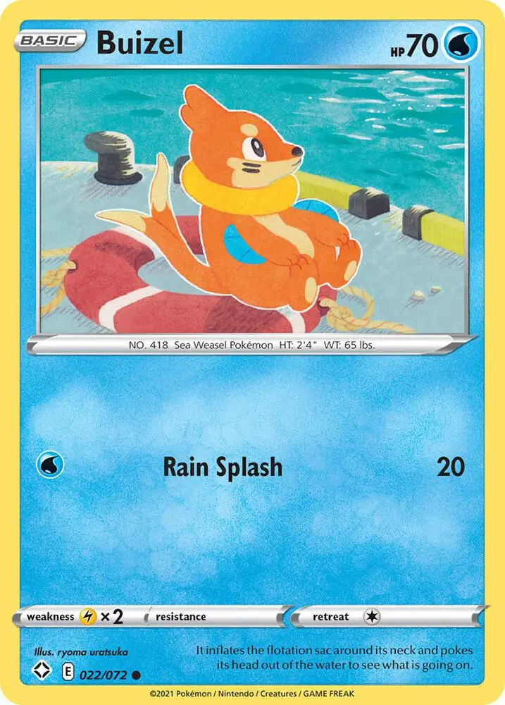Buizel, Shining Fates 22/72
