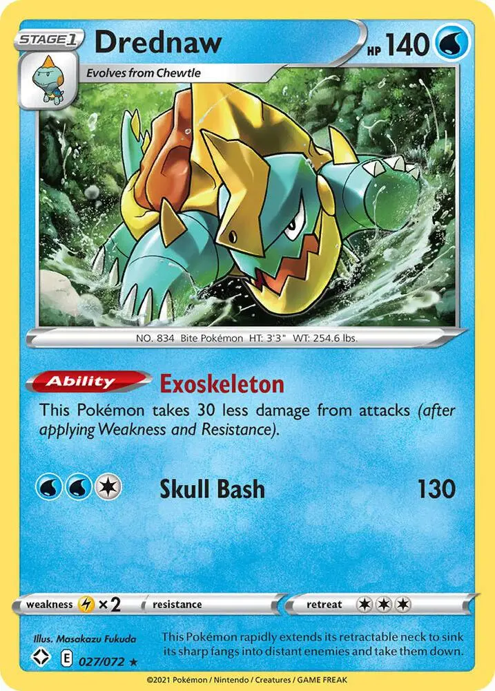 Drednaw, Shining Fates 27/72
