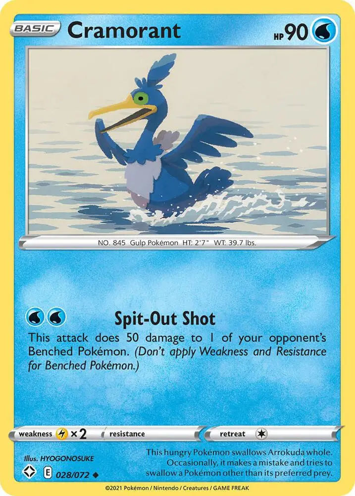 Cramorant, Shining Fates 28/72