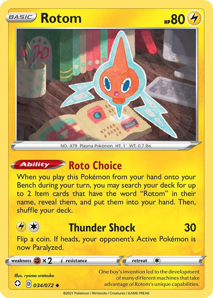 Rotom, Shining Fates 34/72