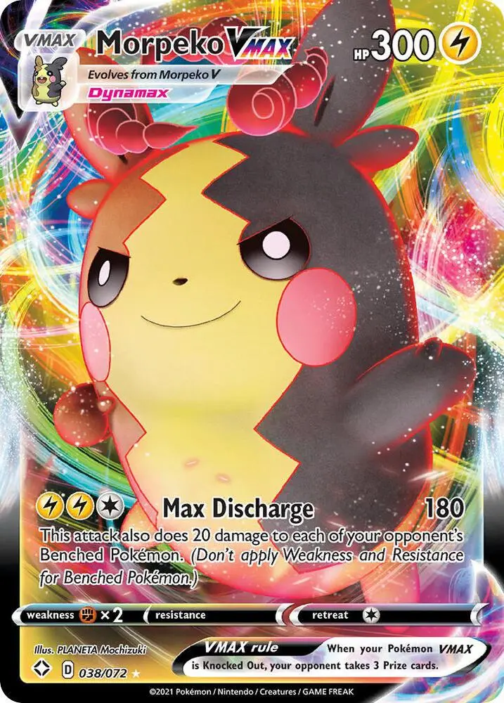 Morpeko VMAX, Shining Fates 38/72