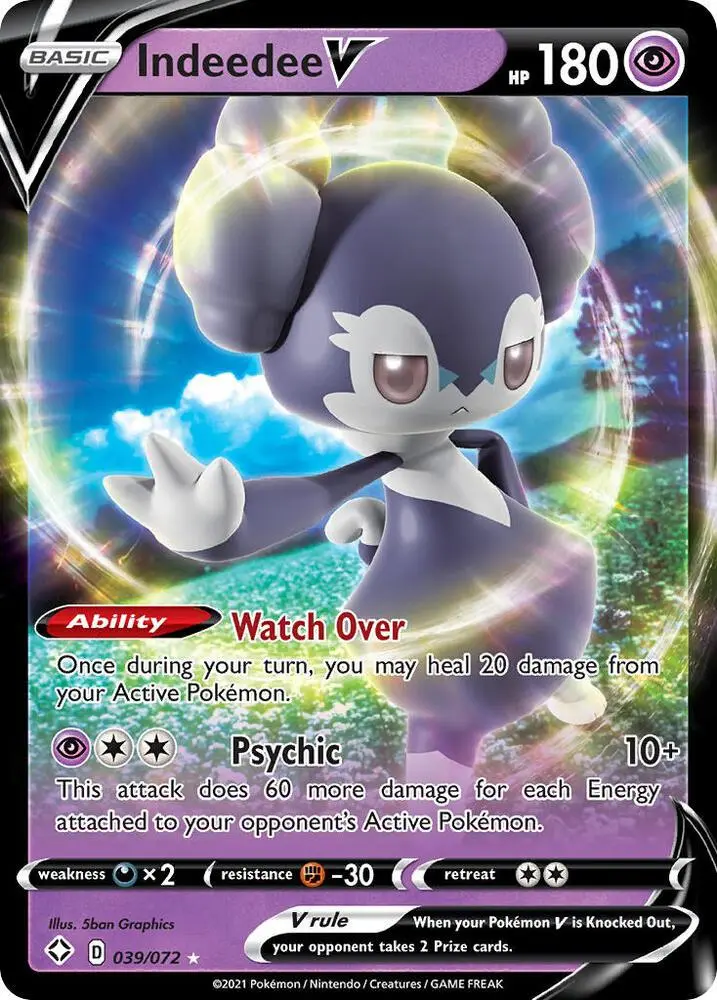 Indeedee V, Shining Fates 39/72