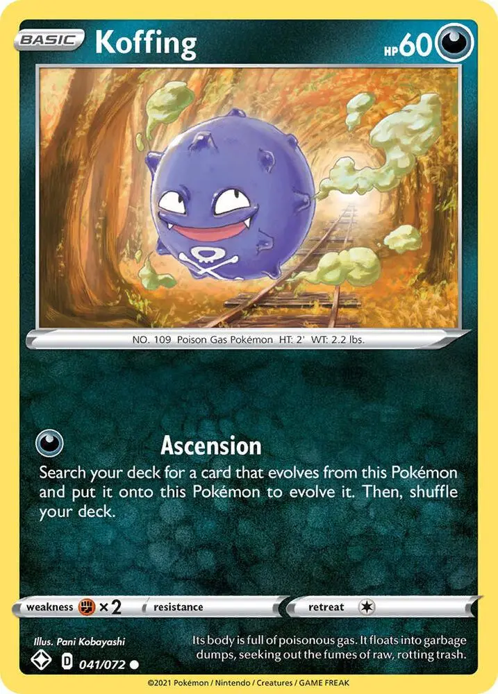 Koffing, Shining Fates 41/72