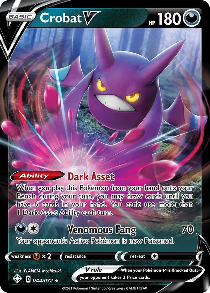 Crobat V, Shining Fates 44/72