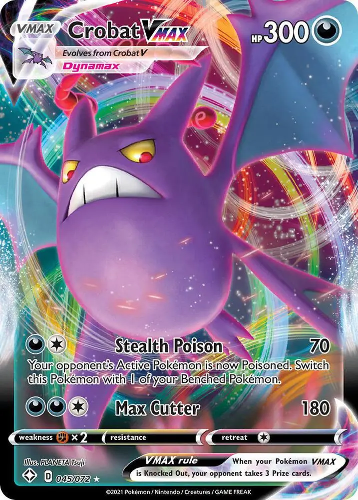 Crobat VMAX, Shining Fates 45/72