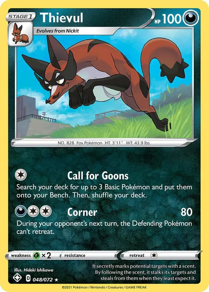 Thievul, Shining Fates 48/72
