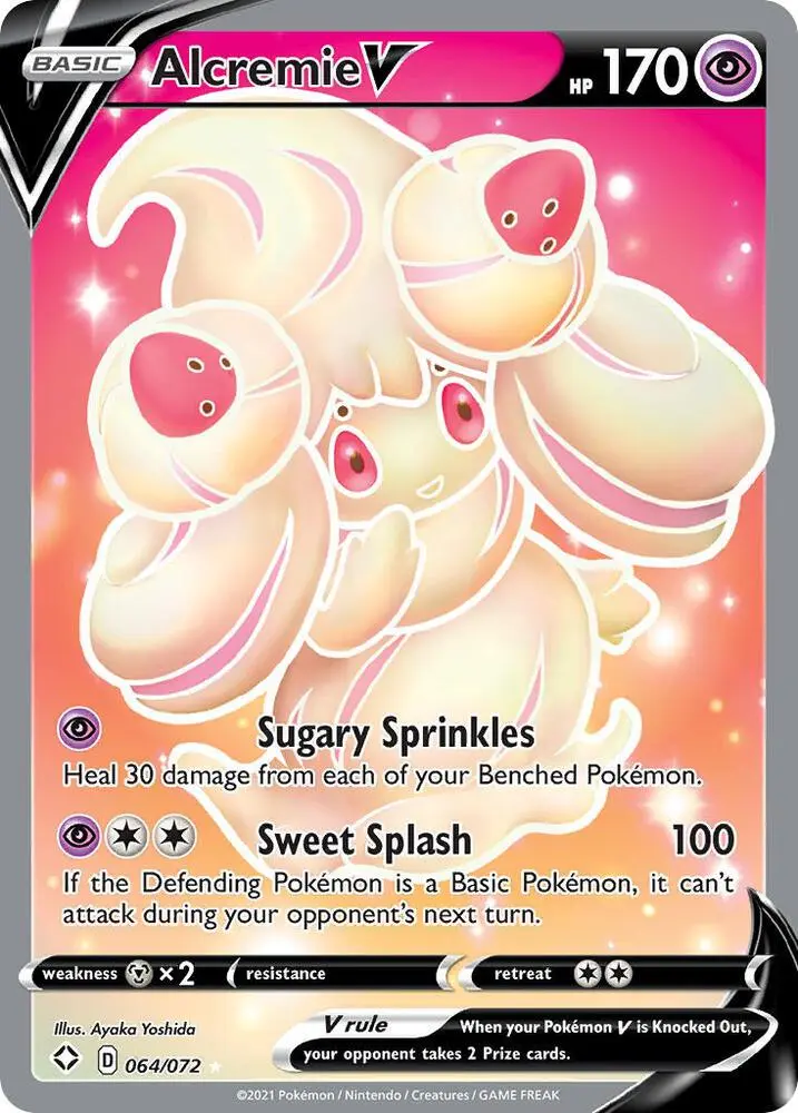 Alcremie V, Shining Fates 64/72