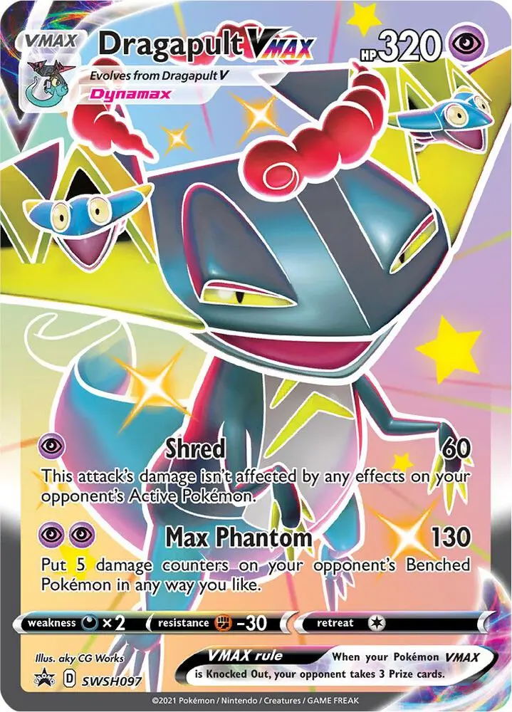 Dragapult VMAX, SWSH Black Star Promos SWSH097/307