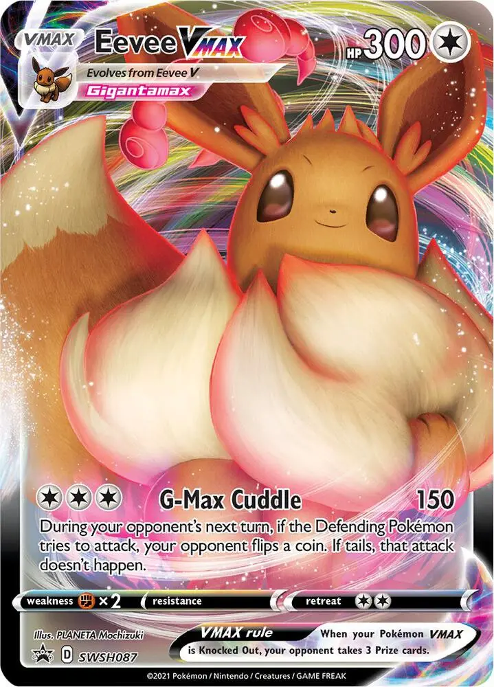 Eevee VMAX, SWSH Black Star Promos SWSH087/307