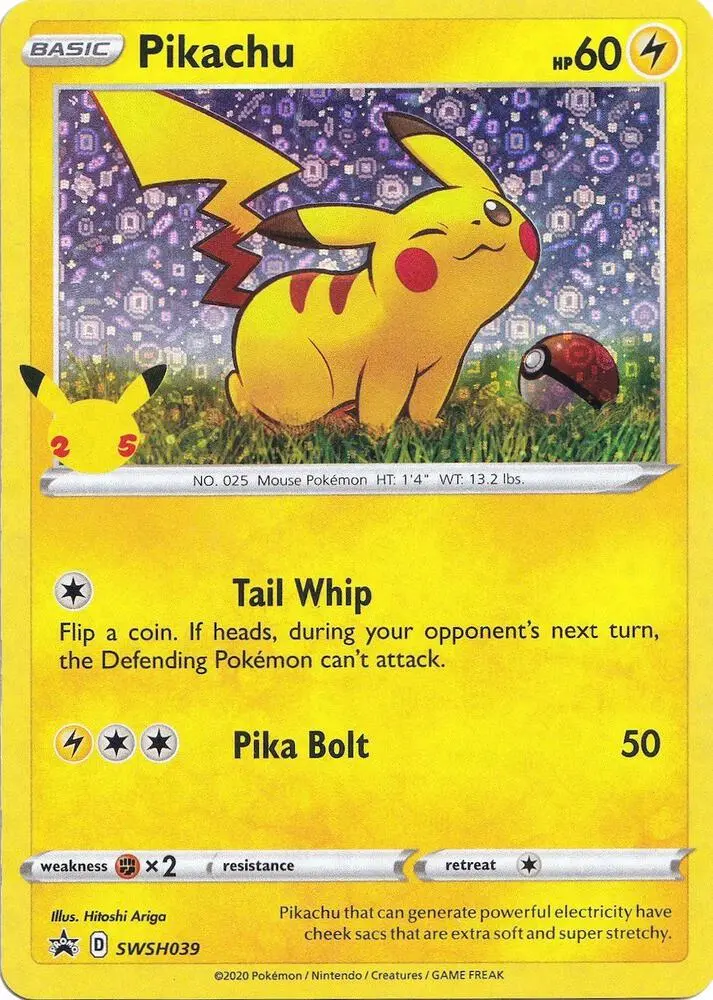 Pikachu, Miscellaneous Cards & Products 012