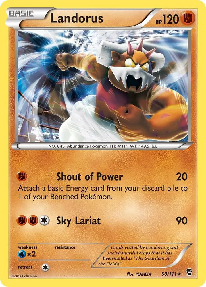 Landorus, Deck Exclusives 058/111