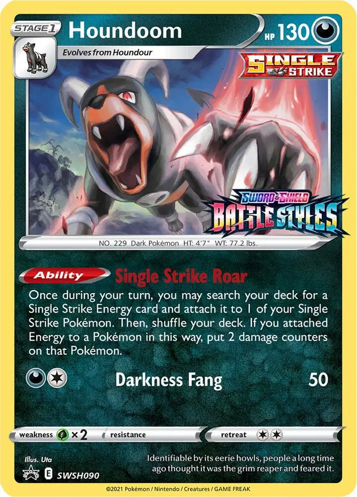Houndoom, SWSH Black Star Promos SWSH090/307