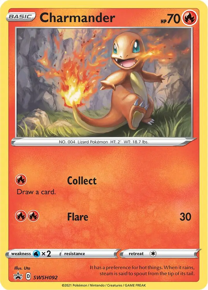 Charmander, SWSH Black Star Promos SWSH092/307