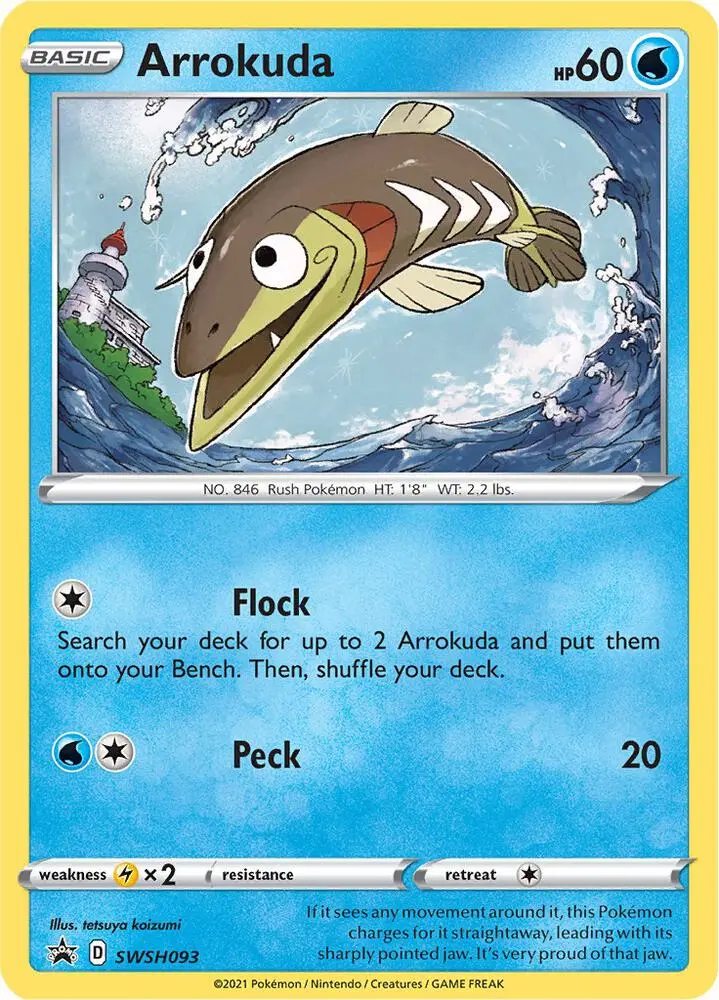 Arrokuda, SWSH Black Star Promos SWSH093/307