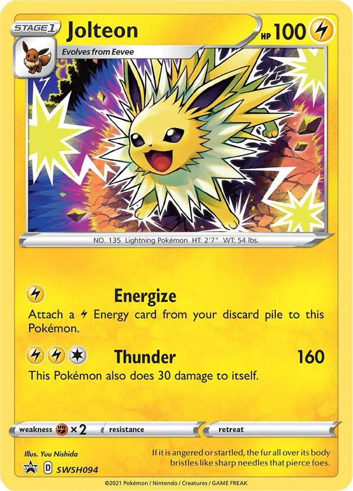 Jolteon, SWSH Black Star Promos SWSH094/307