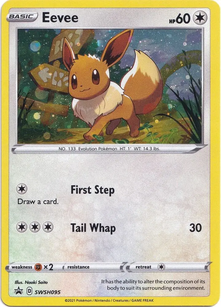 Eevee, SWSH Black Star Promos SWSH095/307