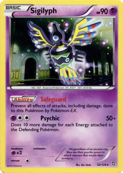 Sigilyph, Blister Exclusives 052/124