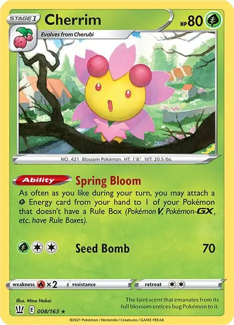 Cherrim, Deck Exclusives 008/163