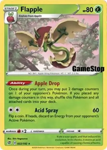 Flapple, Miscellaneous Cards & Products 022/192