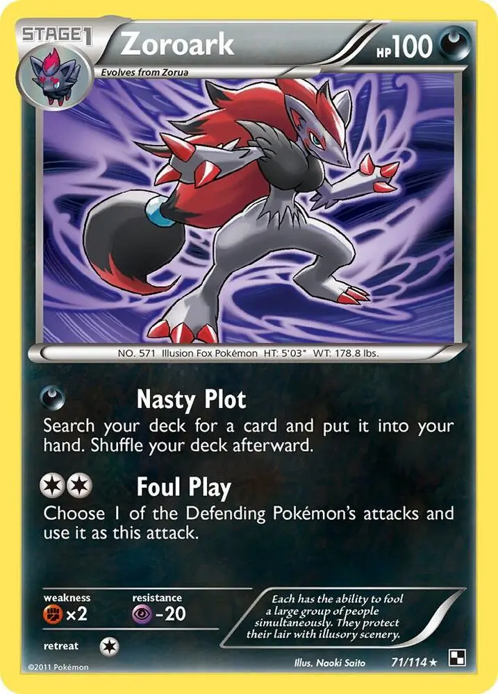 Zoroark, Deck Exclusives 090/113