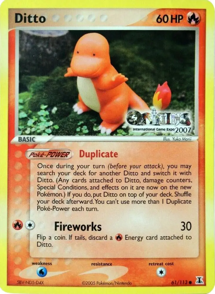 Ditto, Nintendo Black Star Promos 61/113